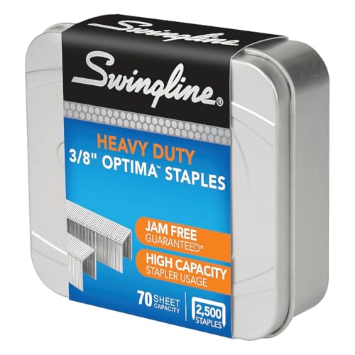 Swingline Optima High Capacity Staples 1 Pack Silver