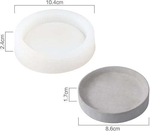 Miniatura 2 de BOOWAN NICOLE Molde de silicona bandeja de bocadillo de frutas molde para almacenamiento cosmético pendiente colgante