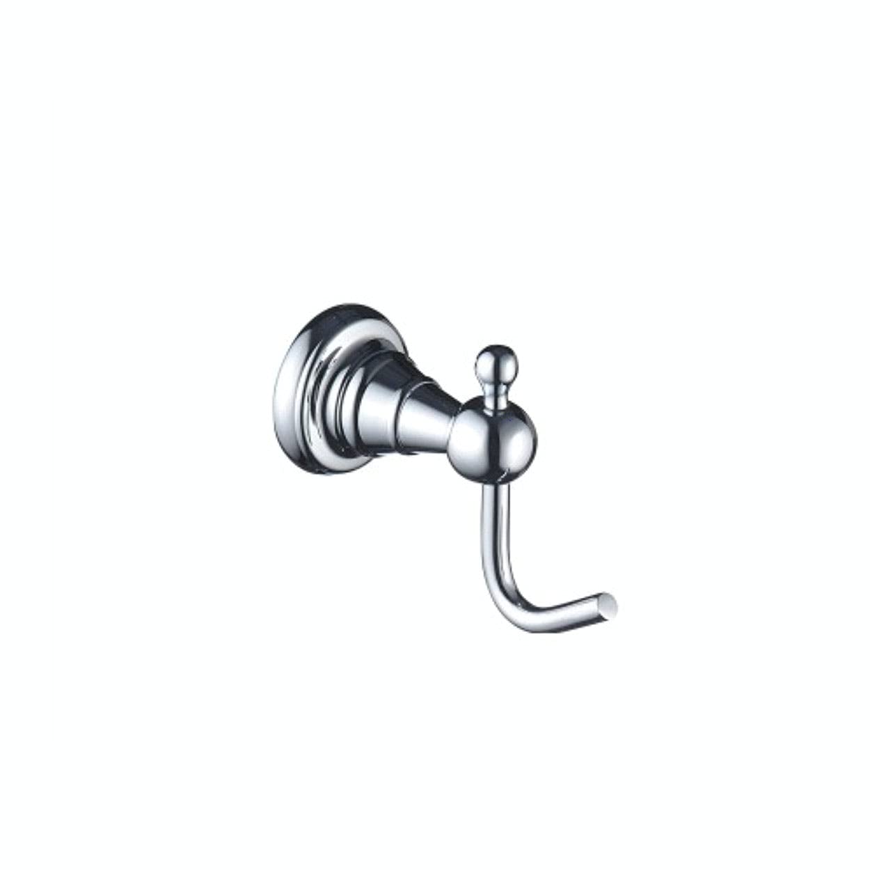 Bristan Chrome 1901 Wall Mounted Robe Hook | | Brass | 50Mm X 85Mm X 70Mm