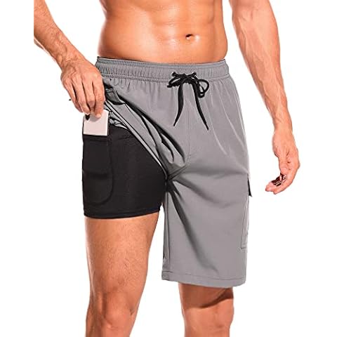 SILKWORLD Men's Swim Trunks Cover