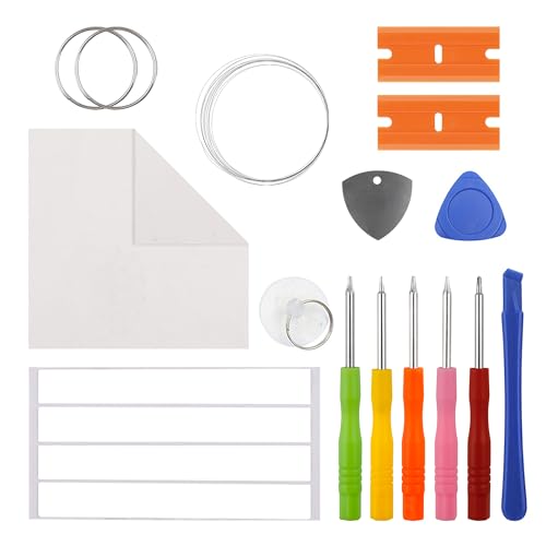 Vitre avant OnePlus 12 6.8 pouces avec colle OCA et kit outils de réparation Duotipa - 5