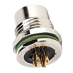 Leapiture-4-Pcs-M12-4-Core-A-Type-Plug-4-Pins-Female-Panel-Electronic-Plug-Socket-Connector-Boat-Electrical-Plug-Durable-for-Sensors-Actuators-Boat
