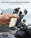 andobil Motorrad Handyhalterung Diebstahlschutz [ Anti-Vibration ] Handyhalterung Fahrrad [ 1S Schnellspanner ] Robuste Handyhalter Motorrad für iPhone 16/15/14/13/12/11 Pro Max Samsung S24 Ultra