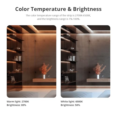 Tira LED inteligente BENEXMART COB WiFi RGB 10 m miniatura 7
