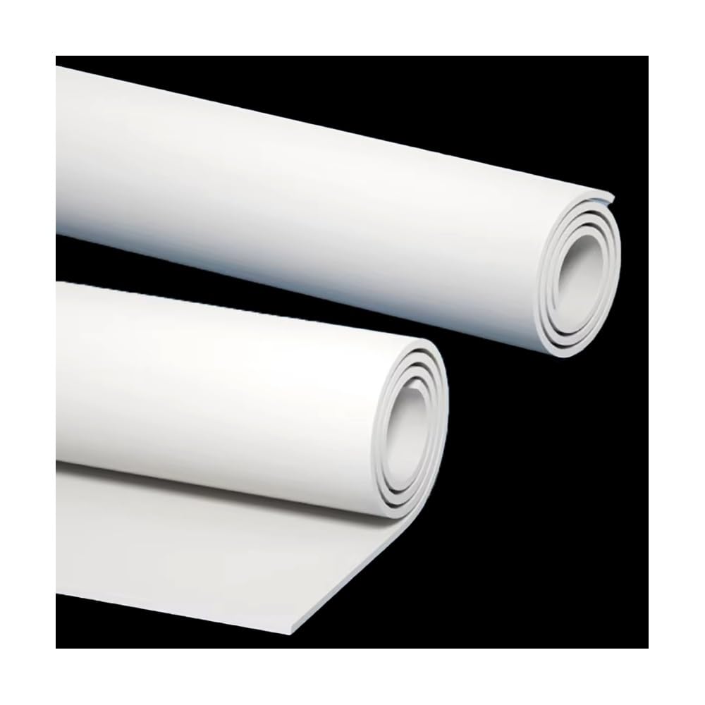 Hochwertige Weiße Silikonplatte, 1 Stück (500x1000mm) – Hitzebeständig (-60°C Bis 200°C), Silikonkautschuk, Stärken Von 1–10mm, For Heimwerkerarbeiten Und Elektrische Isolierung(Thick 1.5mm)
