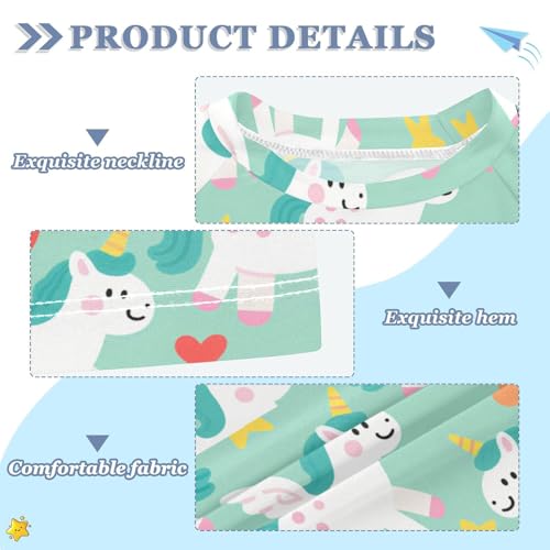 Cute Animal Dino Turquo Heart Star Short Sleeve Girl Bathing Suit Swimsuits for Little Girls Girls Rash Guard for 3-12 Years Traje de bano para nina3