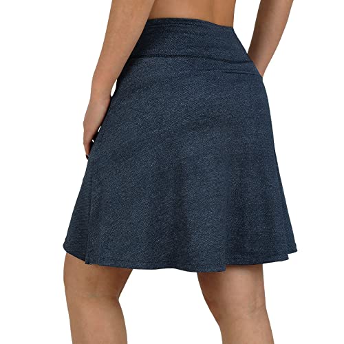 Image of ANIVIVO Skirted Legging for Women, Yoga Legging with Skirts &Women Tennis Leggings Clothes Pockets