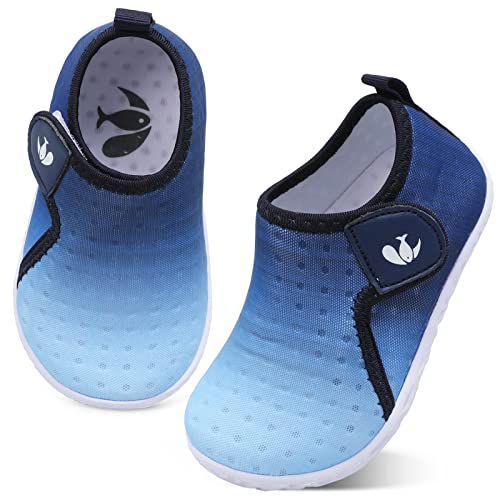 Image of FEETCITY Baby Boys Girls Water Sport Shoes Barefoot Kids Aqua Socks Quick-Dry Beach Swim Pool Shoes