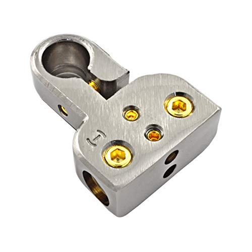 Preisvergleich Produktbild Phoenix Gold ZBX 216, SST Top Mount Batterieklemme, Minus, Platin