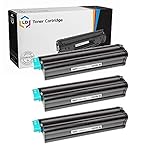 LD © 3 Okidata Compatible 43979201 Black Laser Toner Cartridges