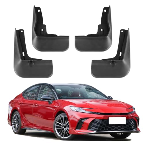 LUNQIN Car Mud Flaps Splash Guards Mudflaps for Toyota Camry 2025 2026 LE SE XSE XLE Auto Exterior Accessories Tire Mudguards Wheel Inner Fender Liner Guard Flap Fenders Accessory