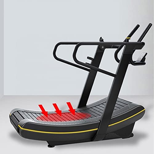 Image of Treadmill Walking Fitness Equipment Non-Power Arc Treadmill Commercial Gym Walking Machine Non-Assisted Household Type