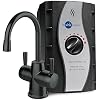 InSinkErator Stainless Steel Tank, HC250MBLK-SS HOT250 System, 2-Handle Drinking Faucet in Matte Black with 2/3-Gallon, Filter-Compatible Instant Hot/Cold Water Dispenser