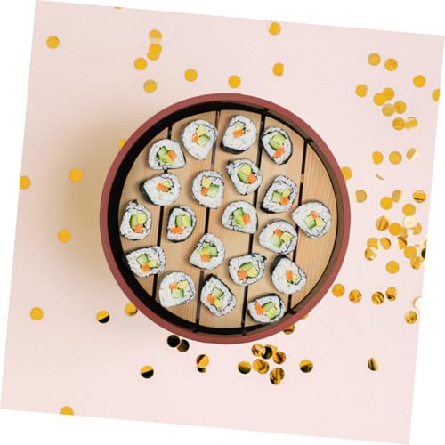 Bandeja para sushi KALLORY multicolor 24.7x24.7x5 cm miniatura 5