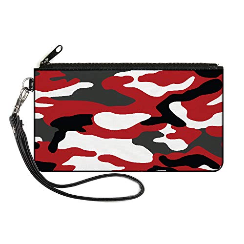 Buckle-Down Women's Standard Zip Wallet Camo Large, 8