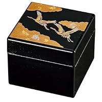 Amazon | 山中漆器 山中塗 角宝石箱（オルゴール付） (かりん(G