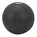 RiToEasysports Black Reflective Football Size 5, Glow in The Dark PU Leak Proof Air Valve Luminous Glowing Soccer Ball for Kids and Adults Training