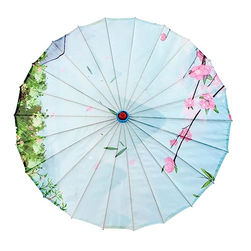 Generic -chuva de dança japonesa chinesa -chuva de seda de bambu 32