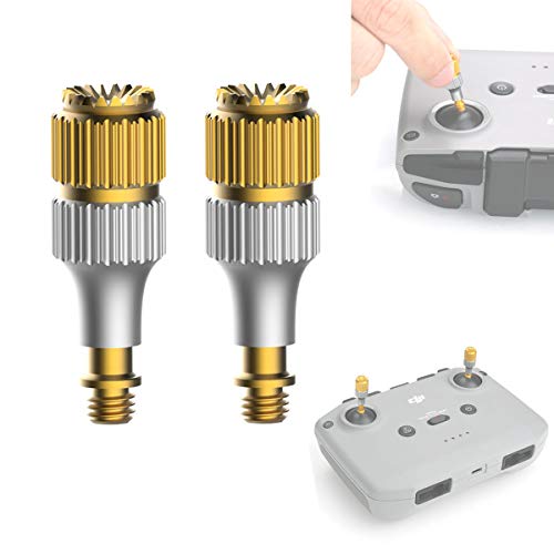 RCGEEK Mini 2 Mavic 3 Air 2 2S Controller Joystick Telescopic Controller Grip Thumbsticks Replacement Accessories Lengthen Design Reach More Operation Angle for DJI Controller, 2 Pack