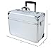 T.Z. Case International T.z. Case Apl-410t Sd Wheeled Pilot Case, 18-1/4 X 8 X 13-3/4 In Travel Container, Silver