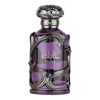 Habik for Men by Lattafa Eau de Parfum 100ml – Spicy Woody Long Lasting Scent – Modern Masculine Fragrance with Cardamom Lavender Amberwood Luxury Arabic Perfume for Him