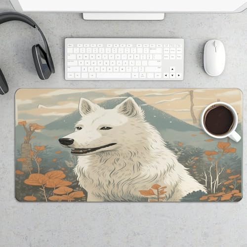 Alfombrilla de escritorio impermeable VstaDank con diseño de perro y bolígrafo miniatura 5