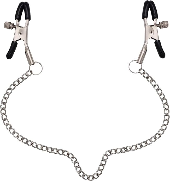 Body Clamps with Chain Stainless Steel Body Bells Non-piercing Jewelry for Women