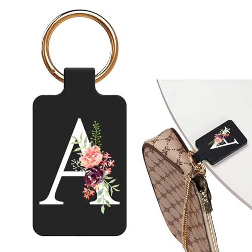 MAGTOBO Magnetic Purse Holder with Strong Magnetism Handbag Hanger for Table Locker Room Restroom and More - Stylish Floral Purse Hook for Women Valentines Day Gift