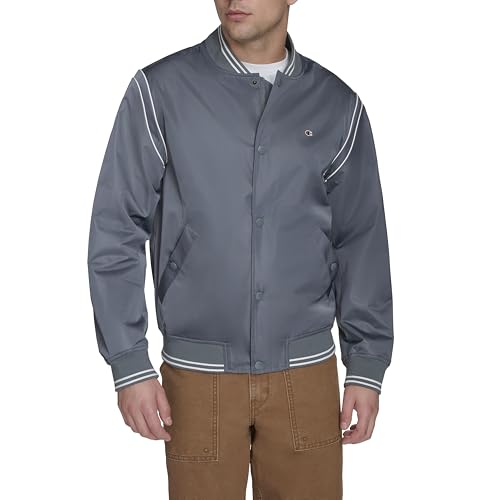 Image of Champion Men's Lightweight Varsity Bomber Jacket