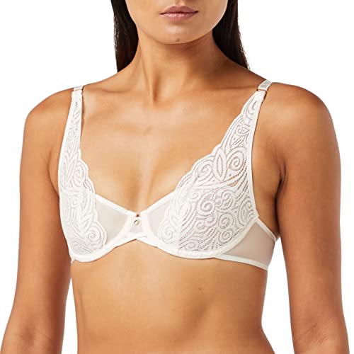 Preisvergleich Produktbild Chantelle PYRAMIDE, Balconnet Außenträger-BH, Damen Unterwäsche, Champagner, 70B