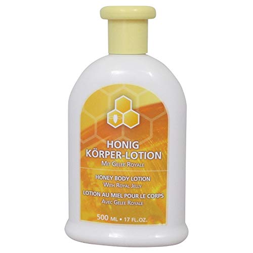 Lotion pour le corps au miel et gelée royale soin hydratant peau sensible 500 ml