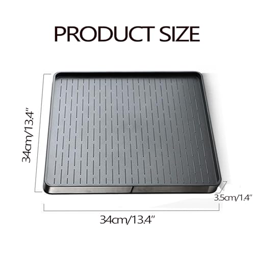 Bandeja recogegotas multifuncional de 34x34 cm para cafeterías y hogar 7