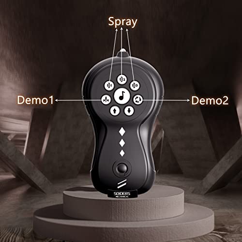 Sumsync Remote Control Spider Kids Toys - Realistic Rc Spider, Music Effect, Led Light, Toys For 3 4 5 6 7 8 9 10 11 12+ Year Old Boys/Girls, Gifts For Halloween Christmas Easter Birthday #TOP4