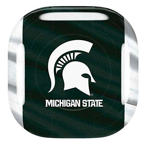 Skinit Decal Audio Skin Compatible with Samsung Galaxy Buds Pro - Officially Licensed Michigan State University Away Grey Jersey Design
