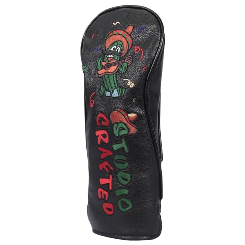 Cinco De Mayo Sombrero Golf Headcover for Driver Fairway Woods Hybrid Rescue Blade & Square Mallet Putter Head Cover - Image 3