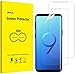 JETech Schutzfolie Kompatibel mit Samsung Galaxy S9 (Nicht Geeignet S9+), TPU Ultra HD Folie, Fall Freundlich, 2 Stück