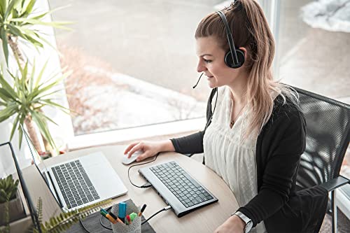DIGITUS Cuffie Stereo per Ufficio, On Ear