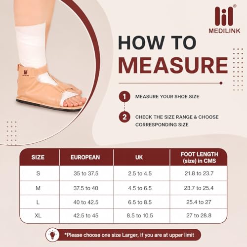 Image of Cast Shoe for Plaster for Men, Women - Cast Shoe Foot Support for Broken Foot - Food Fracture support after Plaster (M)