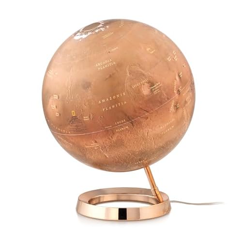 Red Planet: Naional Geographic Planet Mars: Globus Planet Mars (Himmel und Planeten)