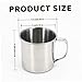 Lejelyma Taza de café de acero inoxidable Imagen de Lejelyma Taza de café de acero inoxidable