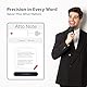KI-Sprachrekorder, ATTO Note spezielle App zum Transkribieren und Zusammenfassen mit KI-Technologie, Unterstützung mehrerer Sprachen, Audiorecorder für Vorlesungen, Meetings, Memos, Anrufe – 64 GB