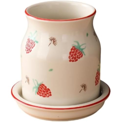 Fiyyuga箸置き 陶器 カトラリーラック 箸収納ラック キッチン用品 家庭用 多機能 排水 箸かご キッチン カトラリー収納 (3,14*10.2*14.5CM)