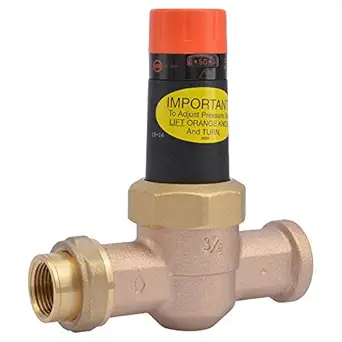 Cash Acme 23136-0045 Pressure Regulator, EB25-U Single Union Threaded, 3/4