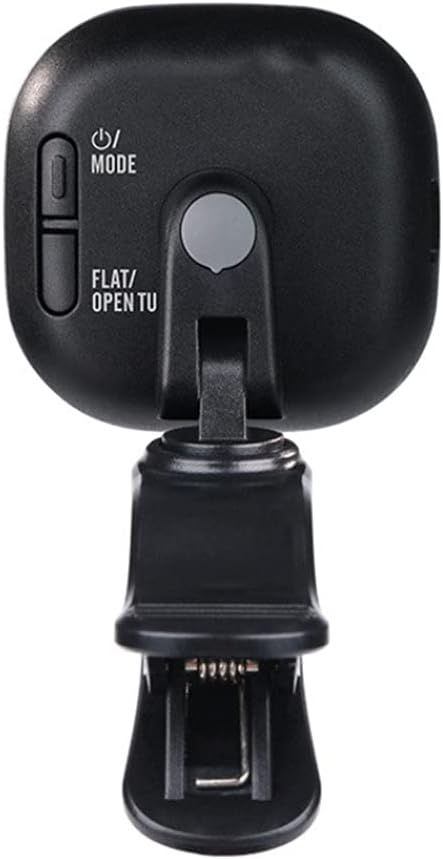 Rechargeable Multifunctional Clip-on Tuner Electric Guitar Pedal Clip Mini LCD Display for Chromatic Violin image 5