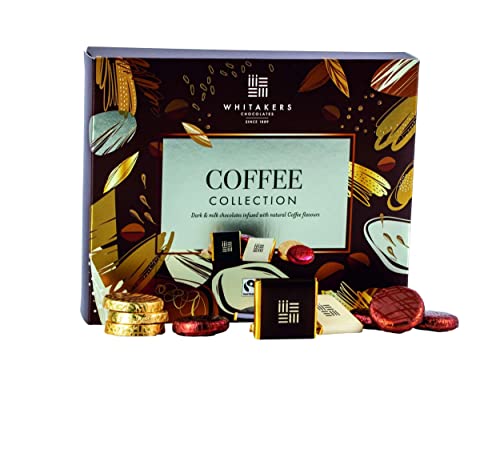 Coffee Collection - Milk & Dark Whitakers Chocolates Box 170g (Pack of 1)