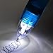 Blue Light Tip Light Up Pen with White LED (Set of 12)