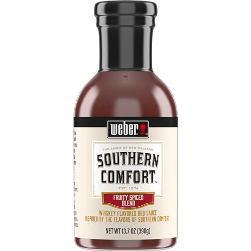 Weber Southern Comfort Whiskey Flavored BBQ Sauce, 13.7 oz