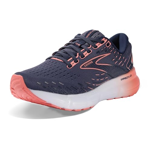 Brooks Cascadia 16   Zapatillas de correr para mujer, Nightshadow Azul Rosa, 36 EU