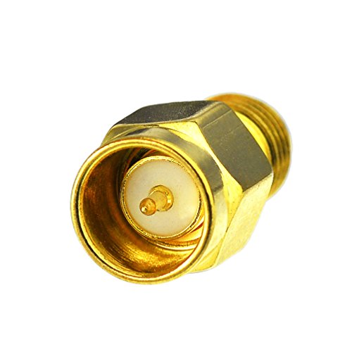Adaptador Eightwood SMA macho a hembra, pack 2 miniatura 4