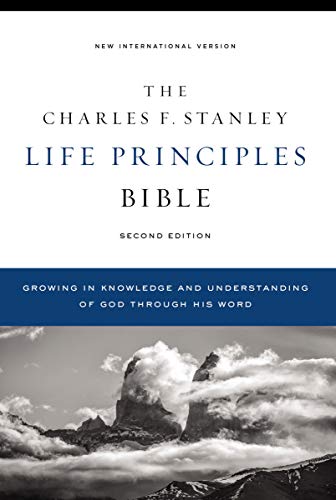 NIV, Charles F. Stanley Life Principles Bible, 2nd Edition: Growing